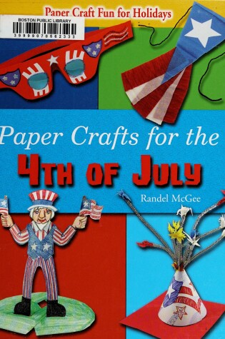Cover of Paper Crafts for the 4th of July