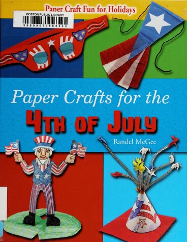 Book cover for Paper Crafts for the 4th of July