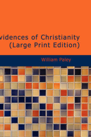 Cover of Evidences of Christianity