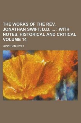 Cover of The Works of the REV. Jonathan Swift, D.D. Volume 14