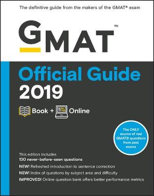 Book cover for GMAT Official Guide 2019