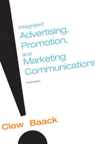 Cover of Integrated Advertising, Promotion and Marketing Communications