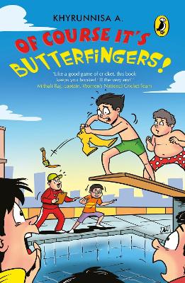 Book cover for Of Course It's Butterfingers!