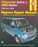 Book cover for Chevrolet Astro and GMC Safari Automotive Repair Manual