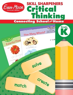 Cover of Skill Sharpeners: Critical Thinking, Kindergarten Workbook