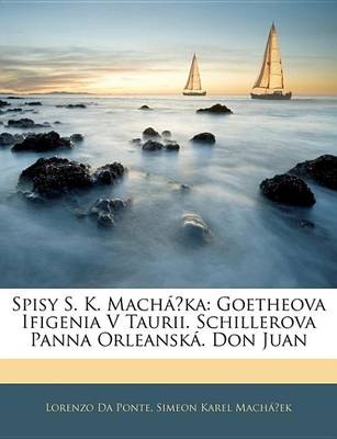 Book cover for Spisy S. K. Machka