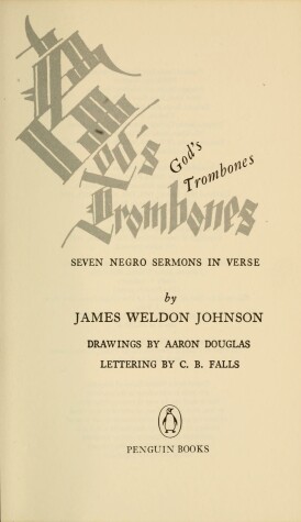 Book cover for God's Trombones