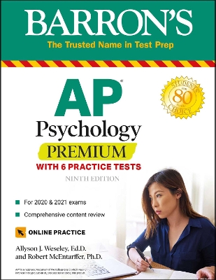 Book cover for AP Psychology Premium