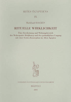 Cover of Rituelle Wirklichkeit