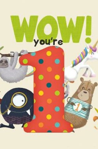 Cover of WOW! You're One birthday book