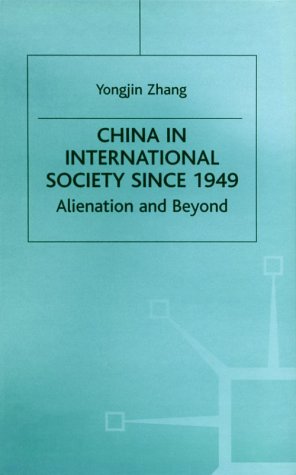 Cover of China in International Society Since 1949