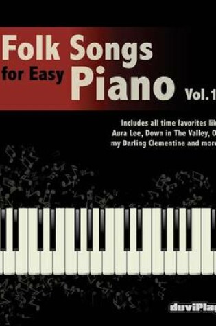 Cover of Folk Songs for Easy Piano. Vol 1.