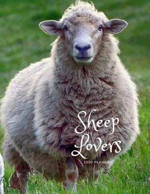 Book cover for Sheep Lovers 2020 Planner