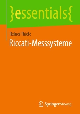 Cover of Riccati-Messsysteme