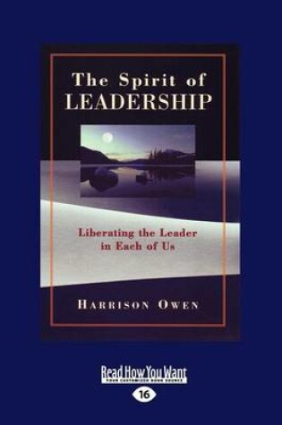 Cover of The Spirit of Leadership