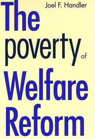 Book cover for The Poverty of Welfare Reform