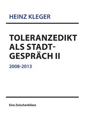 Book cover for Toleranzedikt als Stadtgesprach II