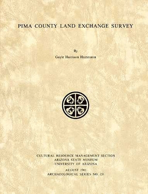 Cover of Pima County Land Exchange Survey