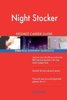 Book cover for Night Stocker RED-HOT Career Guide; 2586 REAL Interview Questions