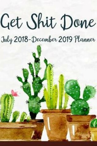 Cover of July 2018-December 2019 Planner