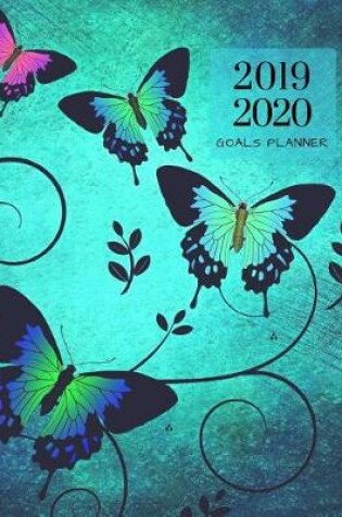 Cover of 2019 2020 Butterfly Moth 15 Months Daily Planner