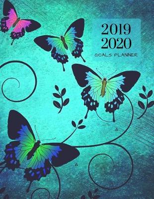 Book cover for 2019 2020 Butterfly Moth 15 Months Daily Planner