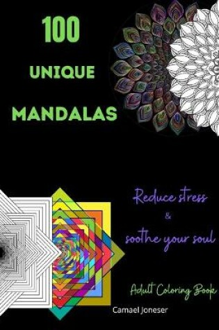 Cover of 100 Unique Mandalas