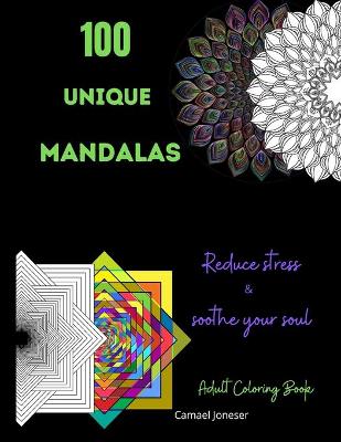 Book cover for 100 Unique Mandalas