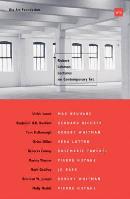 Book cover for Robert Lehman Lectures on Contemporary Art No. 5