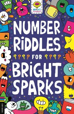 Book cover for Number Riddles for Bright Sparks