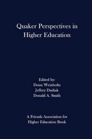 Cover of Quaker Perspectives in Higher Education