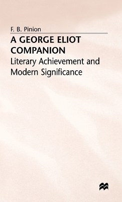 Cover of A George Eliot Companion