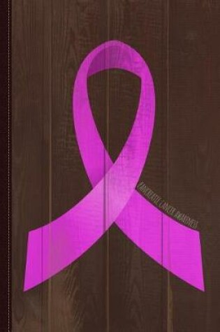 Cover of Pancreatic Cancer Awareness Ribbon Journal Notebook