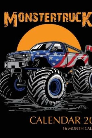 Cover of Monster Trucks Calendar 2021