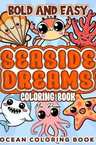 Cover of Ocean Bold and Easy Coloring book