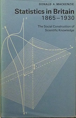 Book cover for Statistics in Britain, 1865-1930