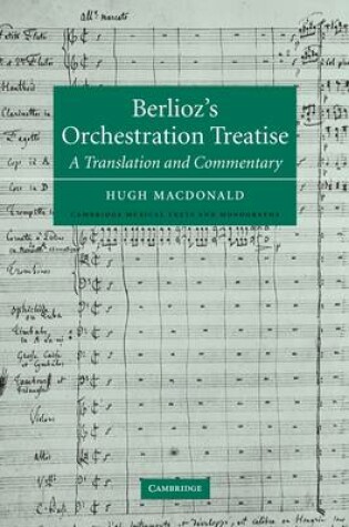 Cover of Berlioz's Orchestration Treatise