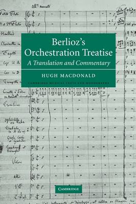 Cover of Berlioz's Orchestration Treatise