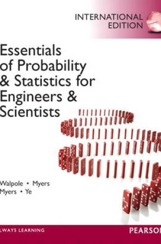 Cover of Essentials of Probability & Statistics for Engineers & Scientists