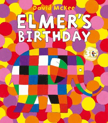 Book cover for Elmer's Birthday