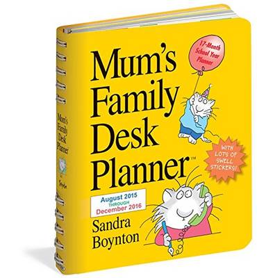 Book cover for Mum's Family Desk Planner