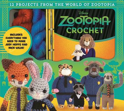 Book cover for Zootopia Crochet