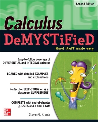 Book cover for Calculus Demystified, Second Edition