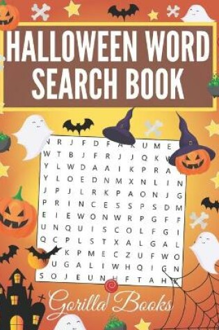 Cover of Halloween Word Search Book