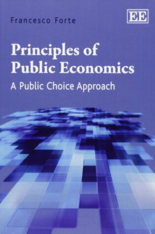 Cover of Principles of Public Economics