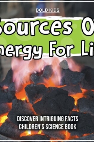 Cover of Sources Of Energy For Life 2nd Grade Children's Science Book