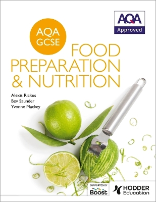 Book cover for AQA GCSE Food Preparation and Nutrition