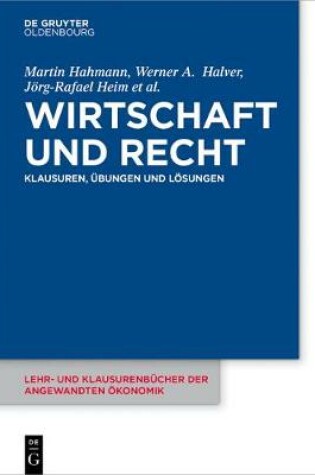 Cover of Wirtschaft Und Recht