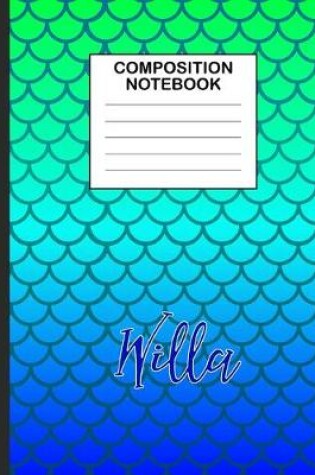 Cover of Willa Composition Notebook