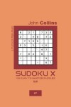 Book cover for Sudoku X - 120 Easy To Master Puzzles 8x8 - 7